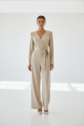 Olivie Chic Tailored Jumpsuit - Luxury Ladies Fashion