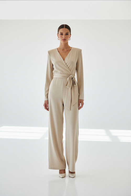 Olivie Chic Tailored Jumpsuit - Luxury Ladies Fashion