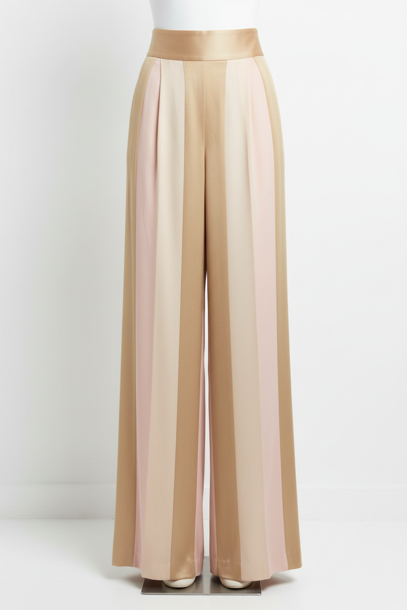 Olivie Wide-Leg Trousers - Elegant Ladies Fashion