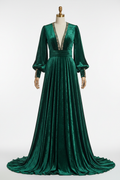 Olivie Emerald Maxi Dress - Luxury Ladies Fashion